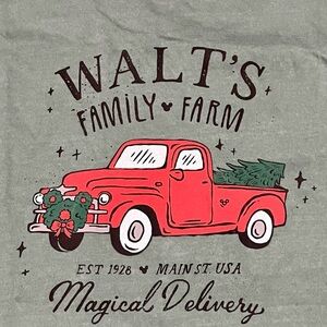 Disney-Inspired Pixie Lee & Co “Walt’s Family Farm”Large Long-Sleeve T-Shirt